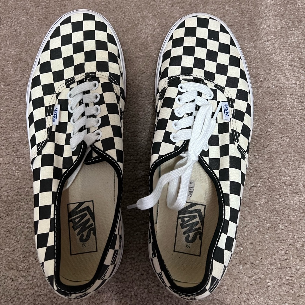Vans Checkered shoes with laces Unisex